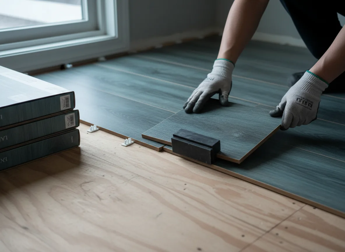 Luxury Vinyl Plank Installation company in Disney, OK